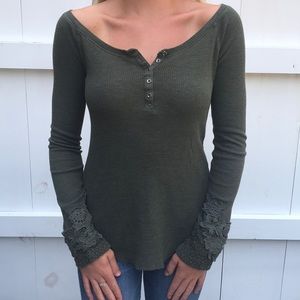 Dark green long sleeve